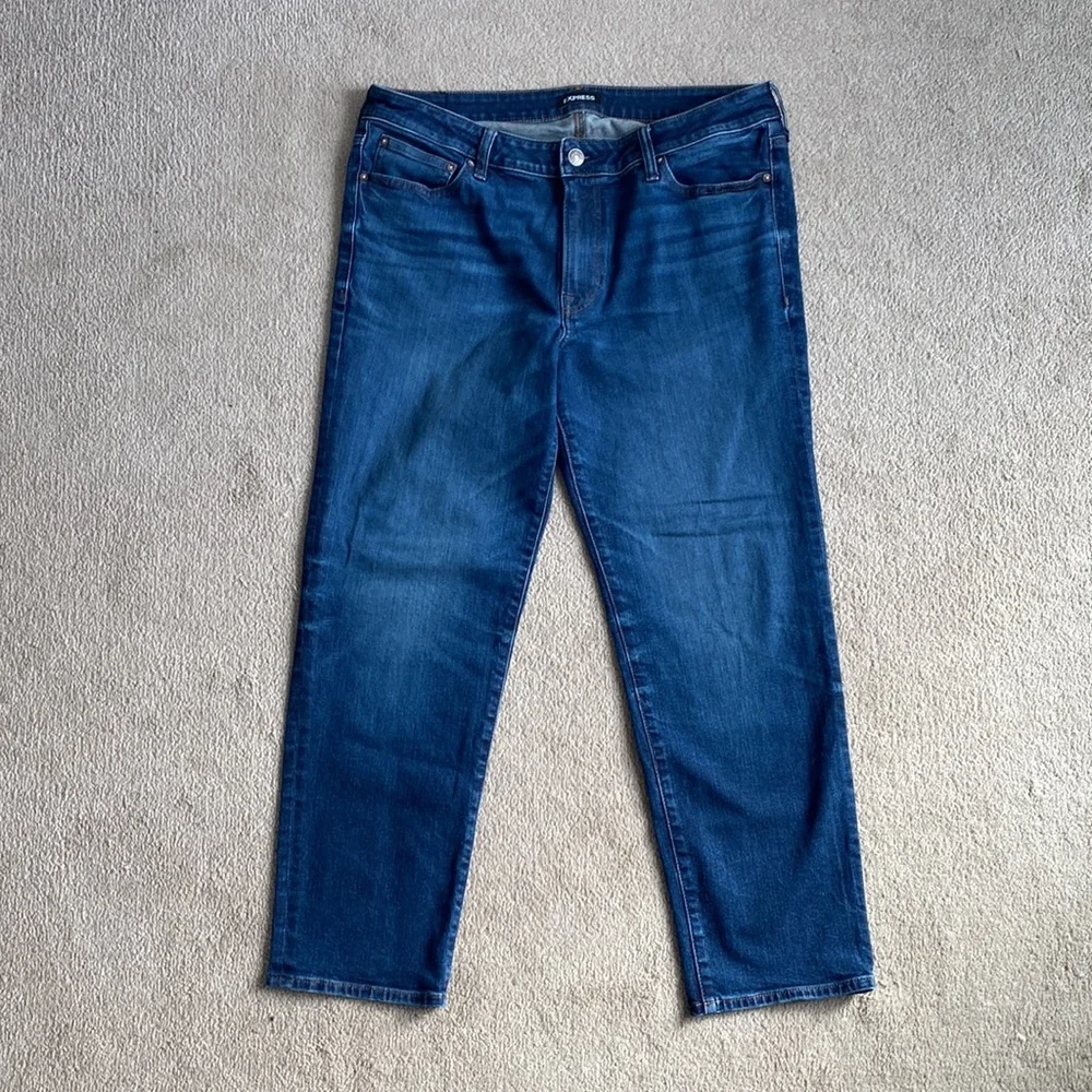 Express Men’s Slim Straight Jeans - Picture 4 of 7